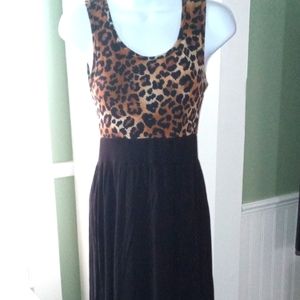 Animal print dress